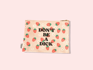 Improper Canvas Pouch