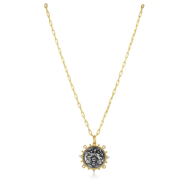 Sahira Le Monde Coin Necklace