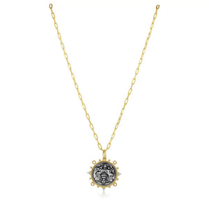 Sahira Le Monde Coin Necklace