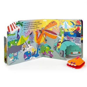 Chomp Chomp Dino Book w/ Finger Puppet