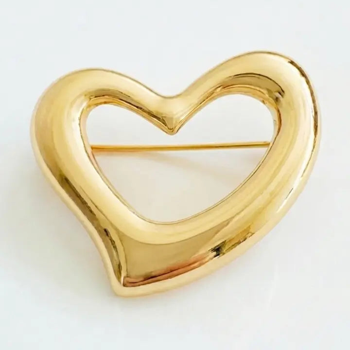 Gold Brooch Pin