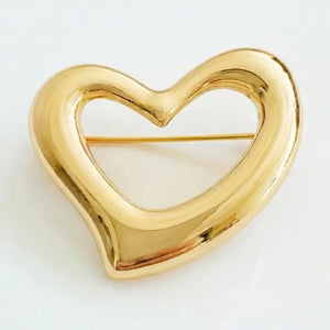 Gold Brooch Pin