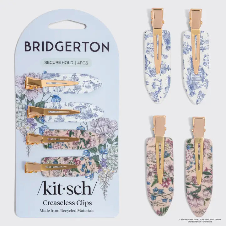 Bridgerton X Kitsch Creaseless Clips