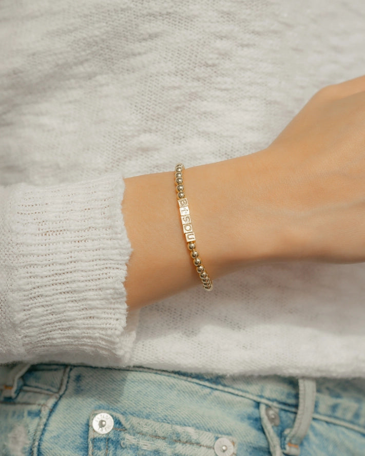 Lucky Feather Love Language Bracelets