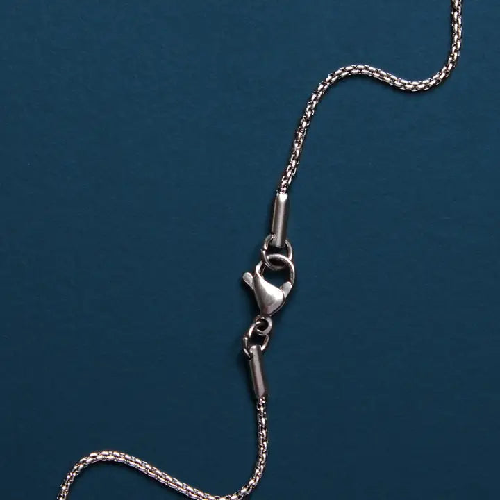 Stainless Steel Crucifix Men's Necklace