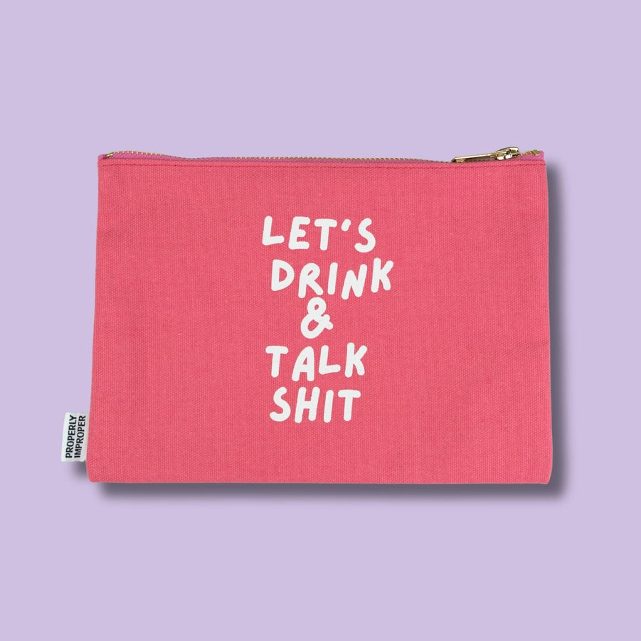 Improper Canvas Pouch