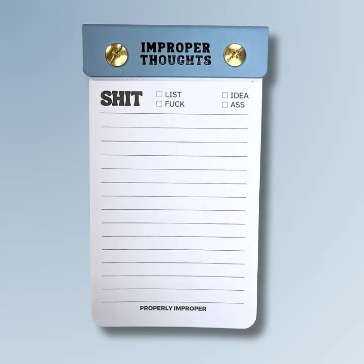 Improper Sheet Notepad