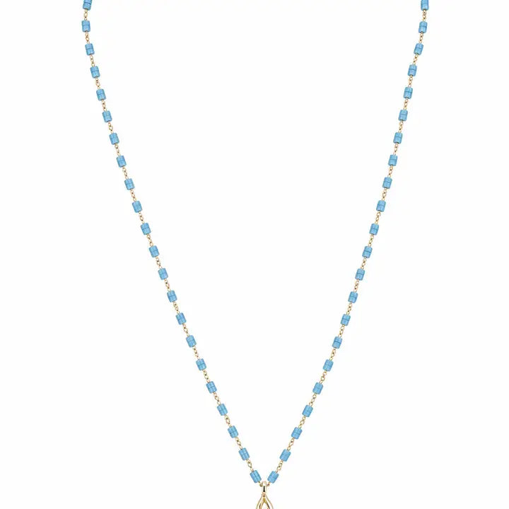 Sahira Turquoise Teardrop Necklace