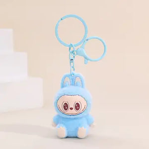 Fluffy Labubu Keychain
