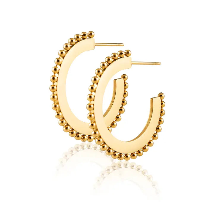 Sahira Jodie Studded Hoops