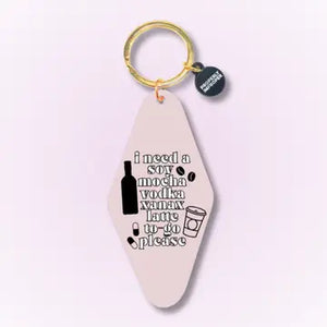 Improper Motel Keychain