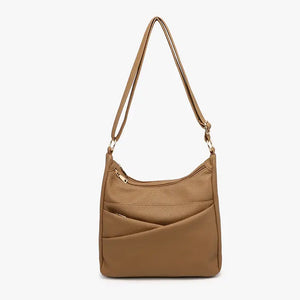 Jen & Co Lillian Dual Zip Compartment Crossbody