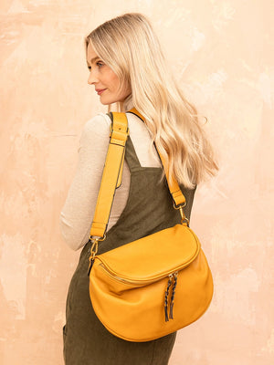 Jen & Co Megan Distressed Sling Bag