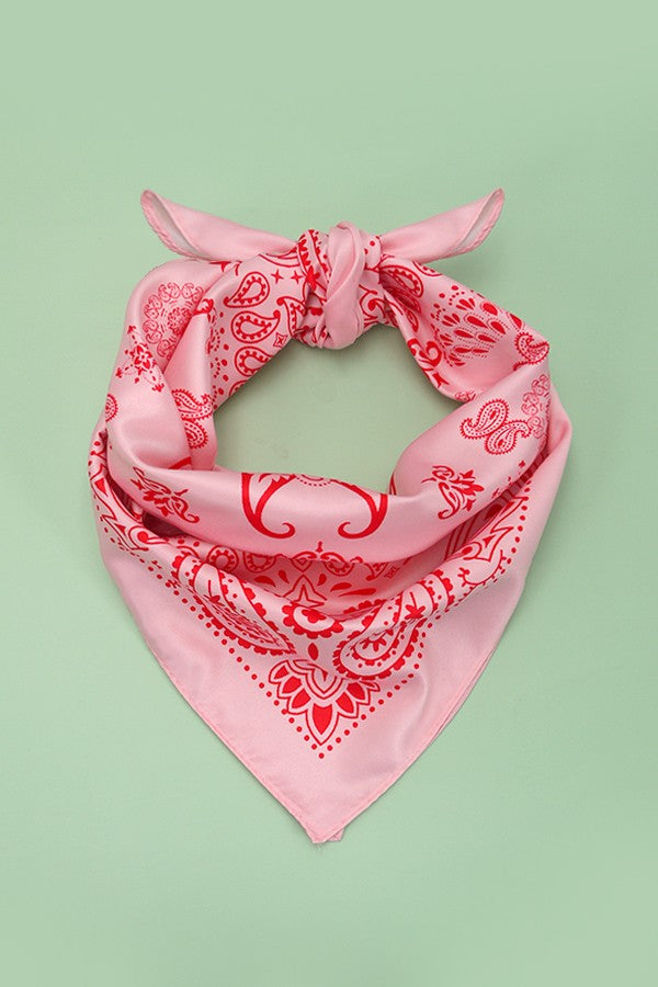 Satin Bandana Scarf