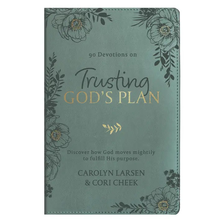 Trusting His Plan Faux Leather Devotional