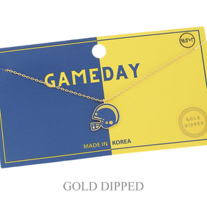 Gameday Single Charm Necklace