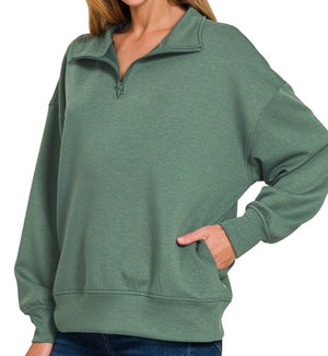 Christmas in July Scuba Quarter Zip
