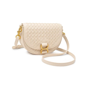 Woven Crossbody w/ Gold Hardware