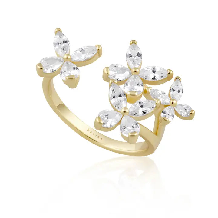 Sahira Cz Butterfly Ring