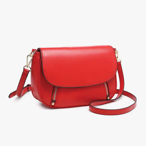 Jen & Co Lindsay Zip Flapover Crossbody
