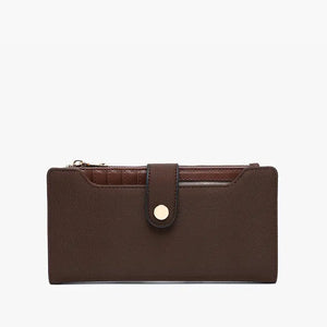 Jen & Co Violet Fold-Out Wallet w/ Card Slot