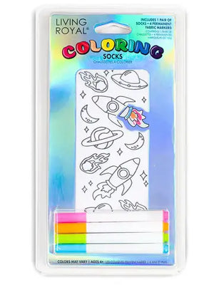 Kids Coloring Socks