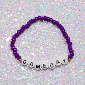 Gameday Beaded Bracelet