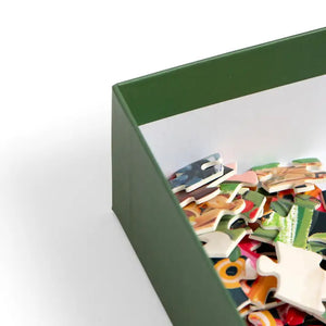 Candy Jars 400 Piece Panoramic Holiday Jigsaw Puzzle
