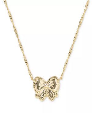 Kendra Scott Haley Bow Short Pendant Necklace