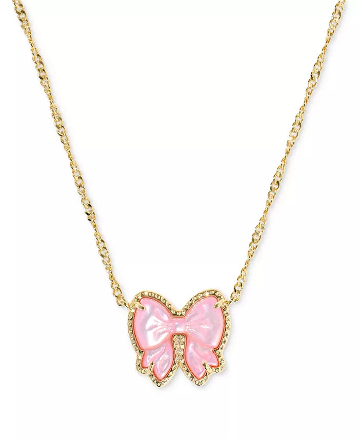 Kendra Scott Haley Bow Short Pendant Necklace