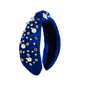 Bedazzled Pearl + Rhinestone Headband