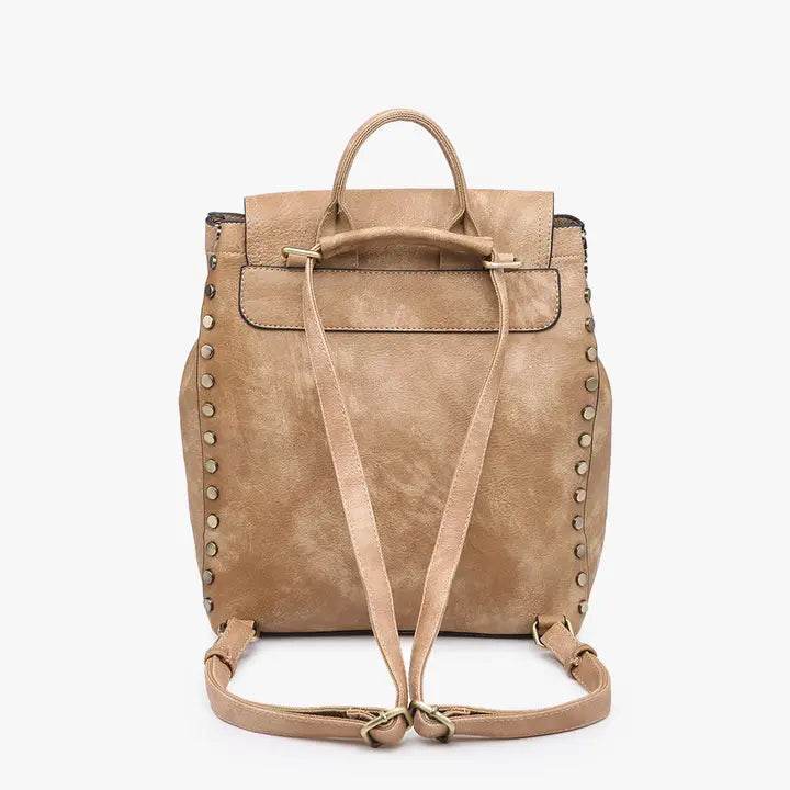 Jen & Co Bex Distressed Backpack