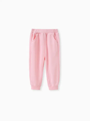 Pink Baby Bear Sweat Set