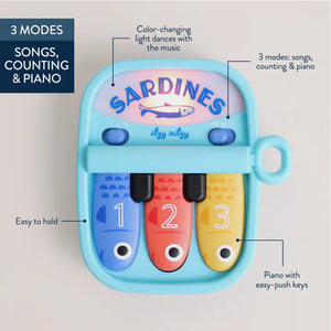 Itzy Ritzy Bitzy Tunes™ Sardines - Interactive Piano Toy