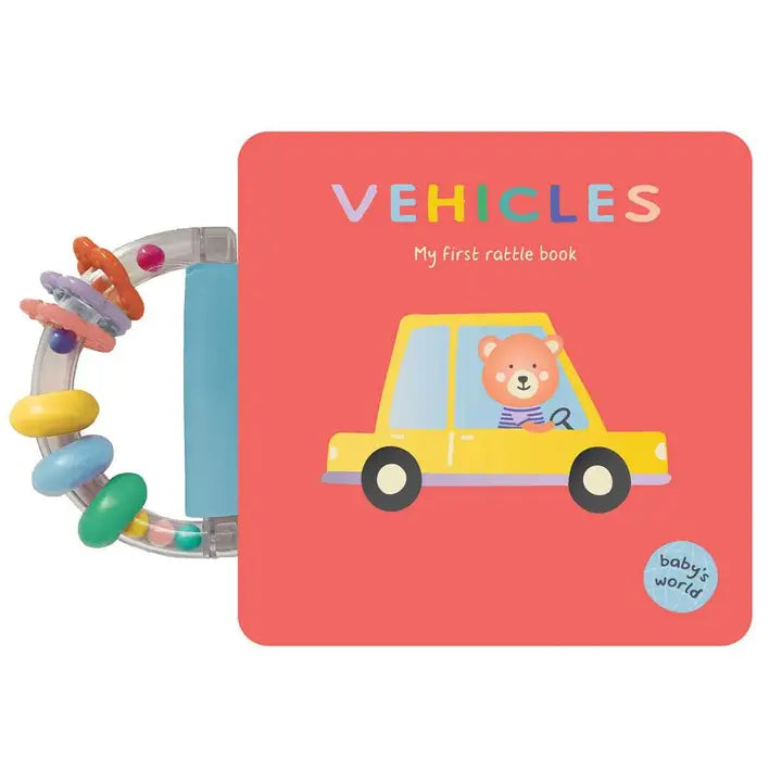 Vehicles: My First Rattle Children's Book