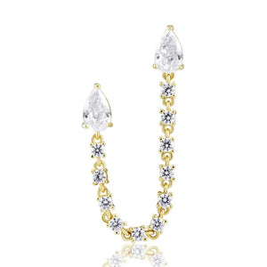 Sahira Delilah Double Stud Earring