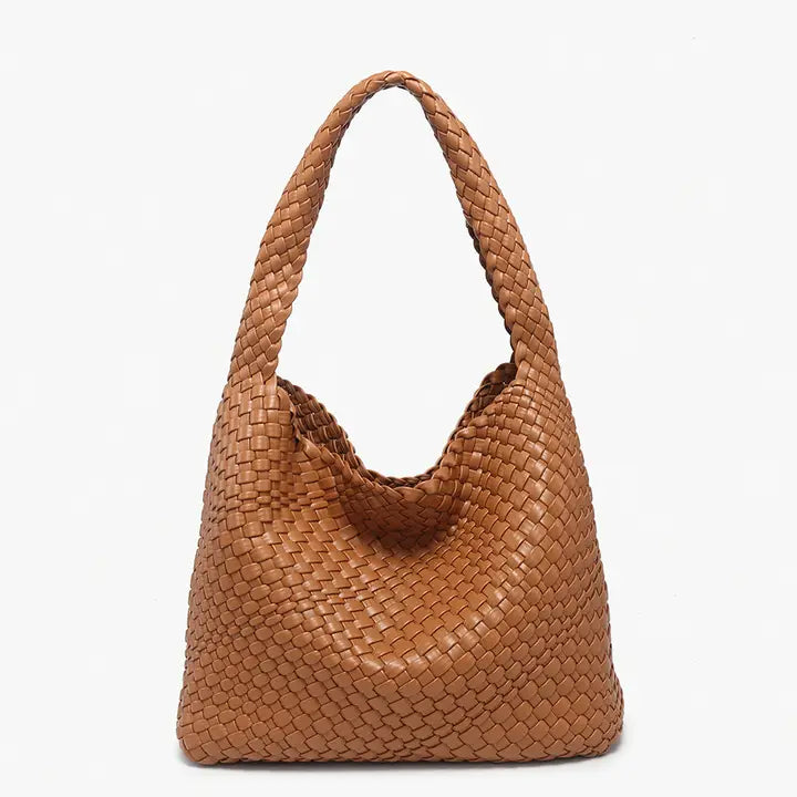 Jen & Co Rachel Woven Slouchy Hobo