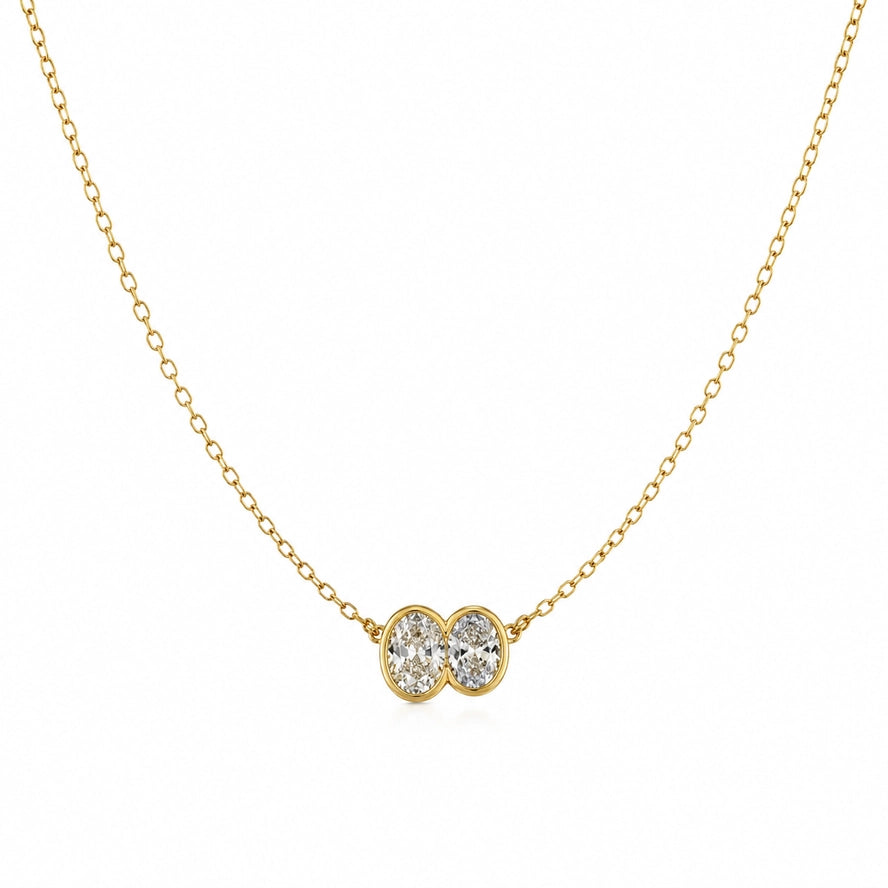 Sahira Lumi Bezel Necklace