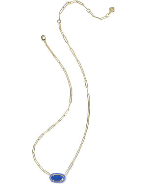 Kendra Scott Elisa Enamel Paperclip Necklace