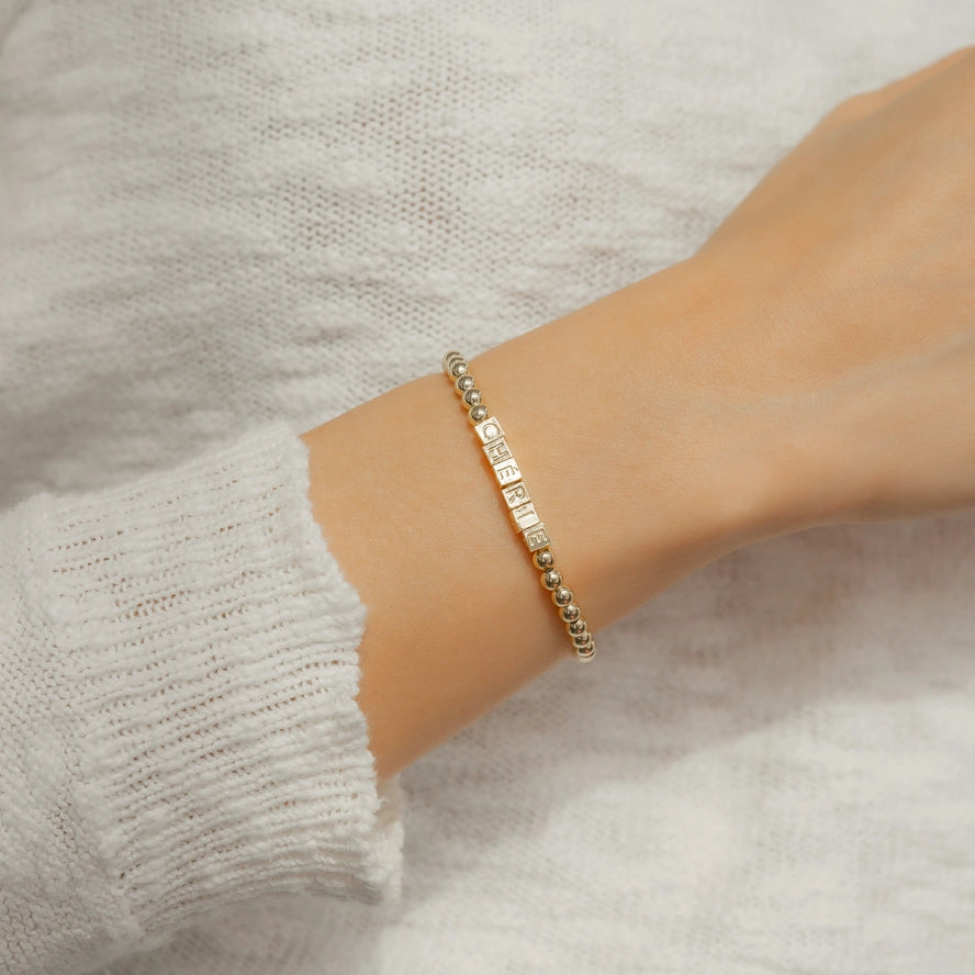 Lucky Feather Love Language Bracelets