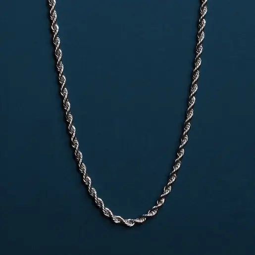 Waterproof Men's Rope Chain - 3mm