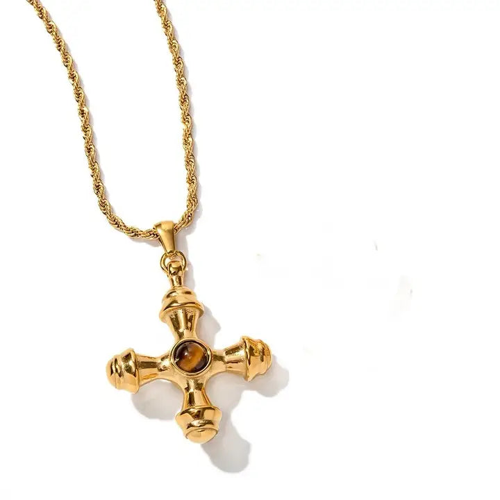 Sahira Ophelia Cross Necklace