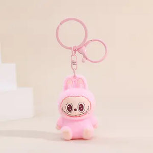 Fluffy Labubu Keychain