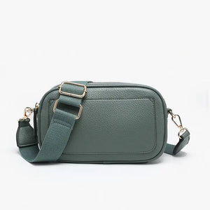 Sky Dual Zip Crossbody w/ Slip Pocket