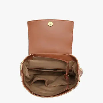 Jen & Co Avani Large Buckle Flapover Backpack