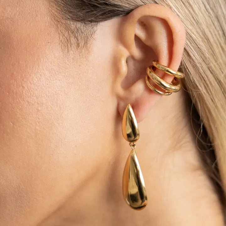 Sahira Violet Ear Cuff