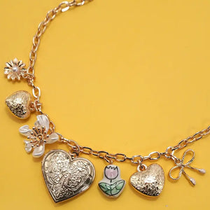 Charm Necklace - Heart Locket