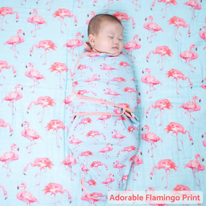 Flamingo Baby Sleep Swaddle