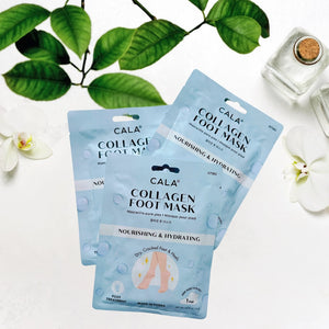 Cala Vitamin C & Collagen Foot Mask Treatment