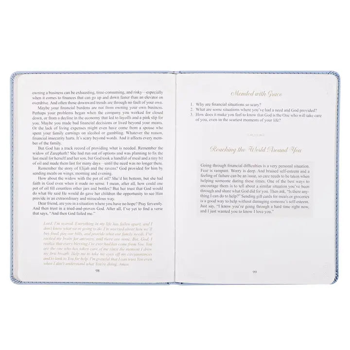 Hope That Endures Faux Leather Devotional